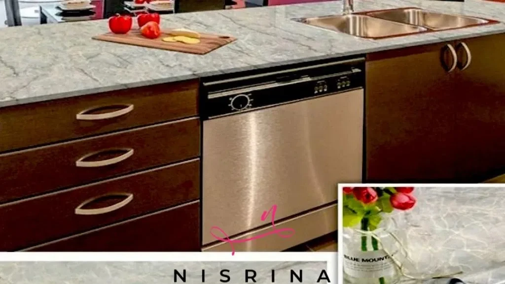 Meja Dapur Terlihat Mewah Tanpa Renovasi? Pakai Stiker Marmer Ini